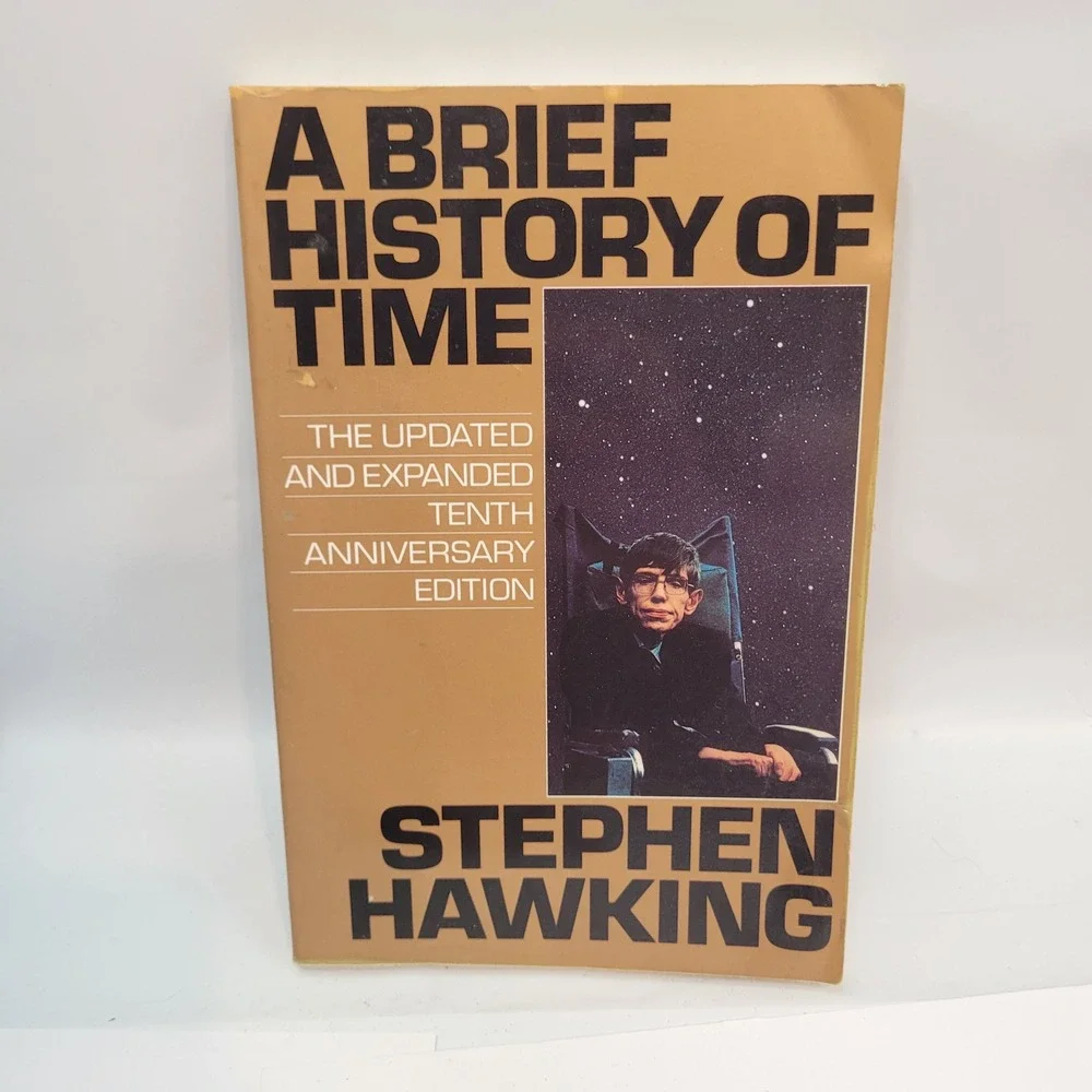 Bantam A Brief History of Time Book Stephen Hawking 10th Anniversary Edition